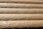 Peeled Log Siding
